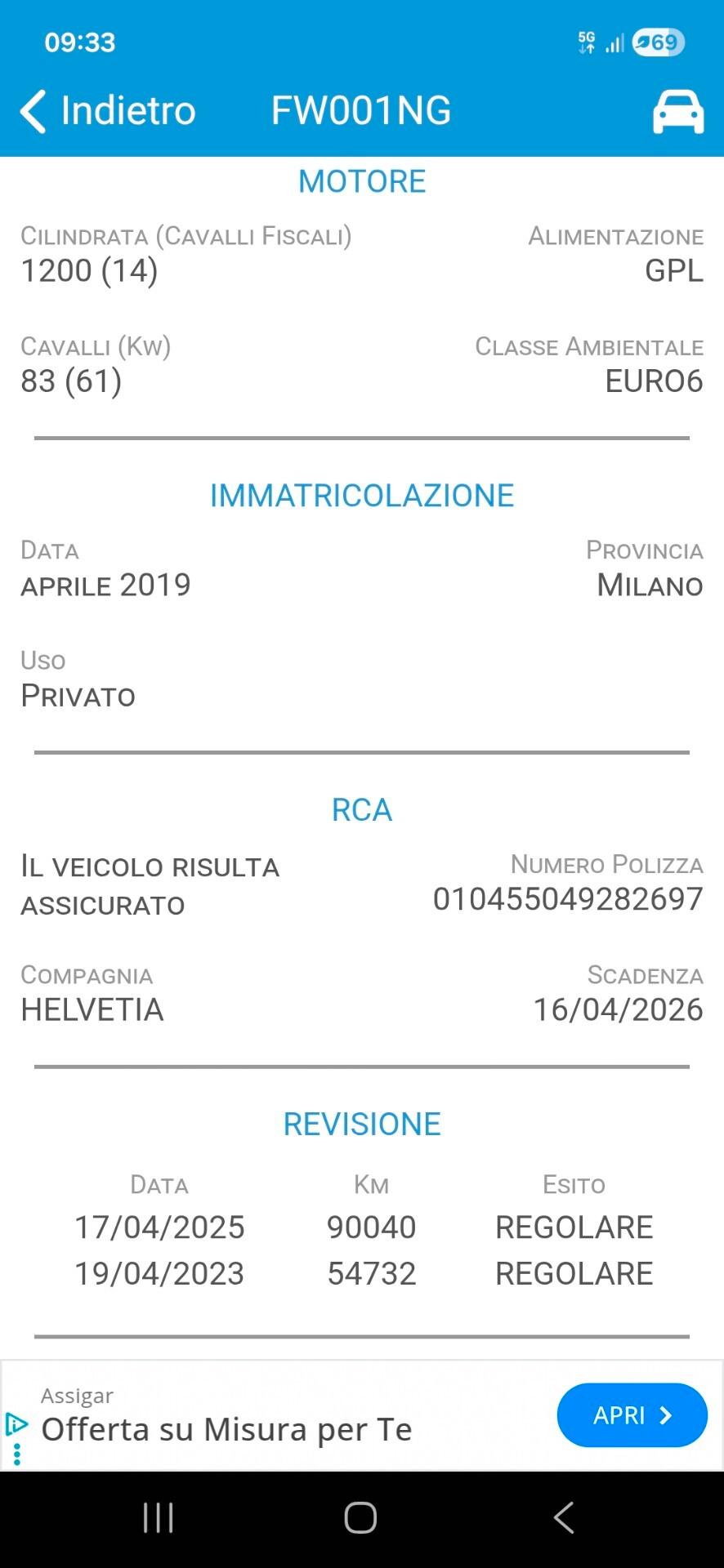 Mahindra KUV100 1.2 VVT M-Bifuel(GPL) K6+ PREZZO REALE!UNICO PROPRIETARIO! TUTTI I TAGLIANDI!