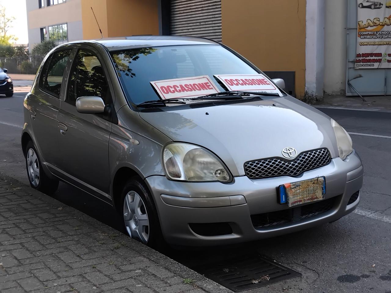 Toyota Yaris 1.0i 16V cat 5 porte KM 130 IDEALE PER NEO PATENTATI A 2.499 EURO