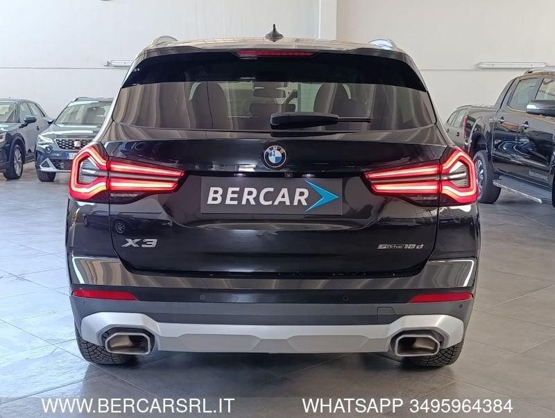 BMW X3 sDrive18d 48V*TELECAMERA POST*SEDILI SPORTIVI*LED*VIRTUAL COCKPIT PLUS*