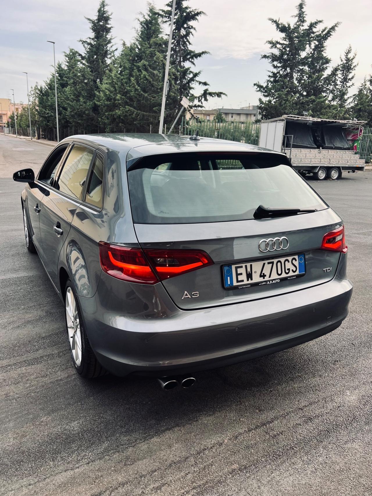 Audi A3 SPB 2.0 TDI 150 CV clean diesel S tronic Attraction