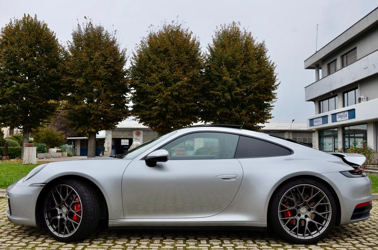 Porsche 911 992 3.0 PDK 450cv Carrera 4S, PORSCHE APPROVED, UFF ITALIANA, SCARICO, TETTO, EURO 6D, PERMUTE