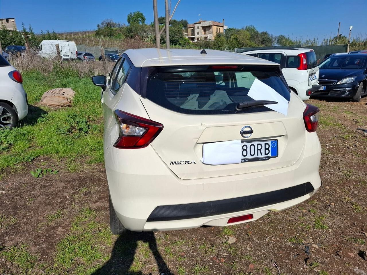 NISSAN MICRA K14 2022 BENZINA GPL SINISTRATA