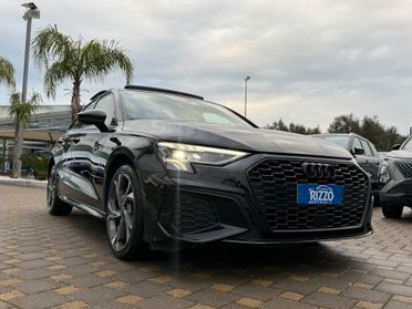 AUDI A3 SPB 35TDI S-LINE IDENTITY BLACK TETTO B&O 12/2021