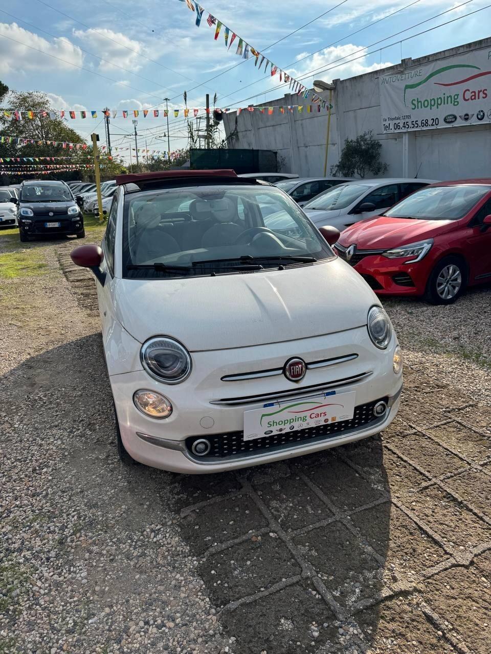 Fiat 500 Cabrio 1.2 Benzina 2011