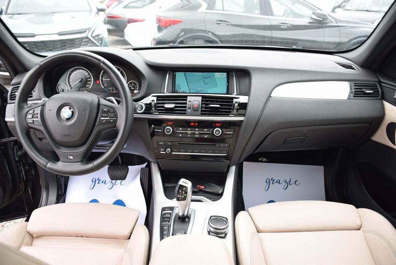 Bmw X3 4X4 xDrive20d AUTOM. xLine TETTO NAVI SENSORI CAM IVA DETR.