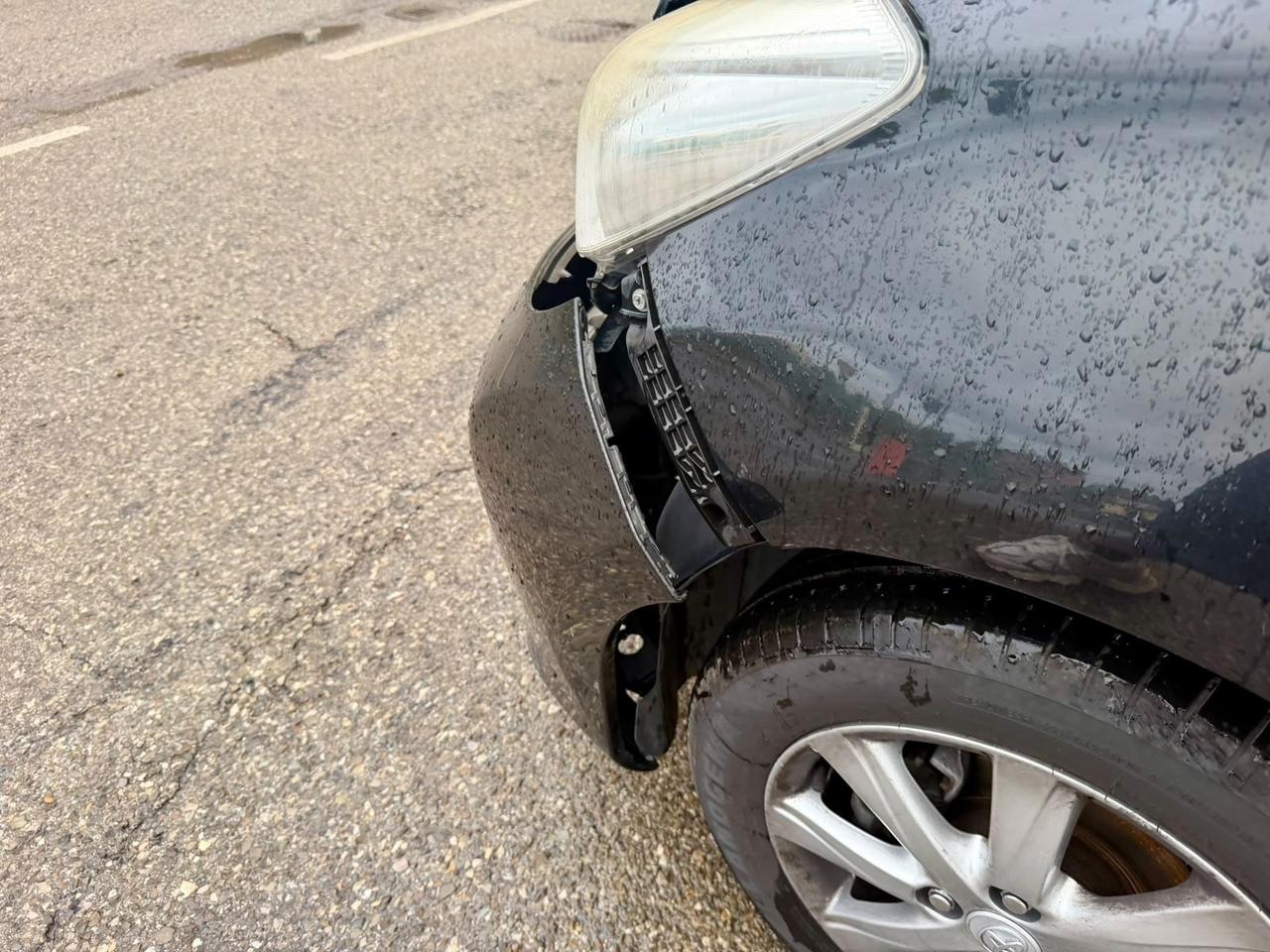 Toyota Yaris 1.4 D-4D incidentata motore funzionante
