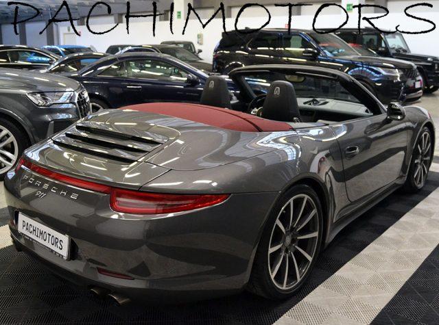 PORSCHE 991 3.8 Carrera 4S Cabriolet Pdk Chrono Capote Rossa