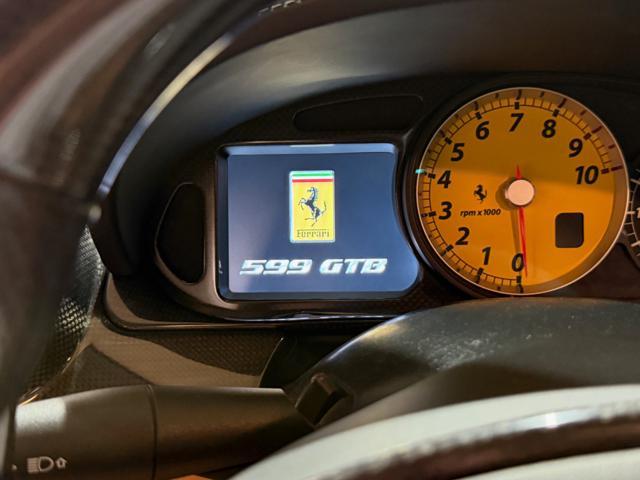 FERRARI 599 GTB F1-Pelle Cuoio-Daytona-Carbo-Scudetti-Carbonio