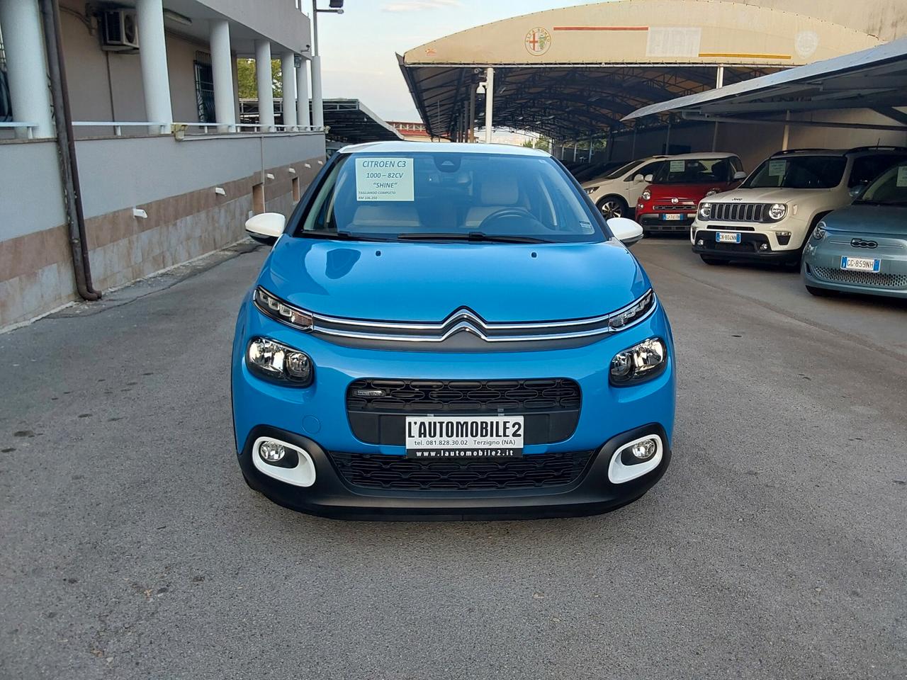 Citroen C3 1.2 PureTech 82 Cv Shine (Bicolore Metallizzato).