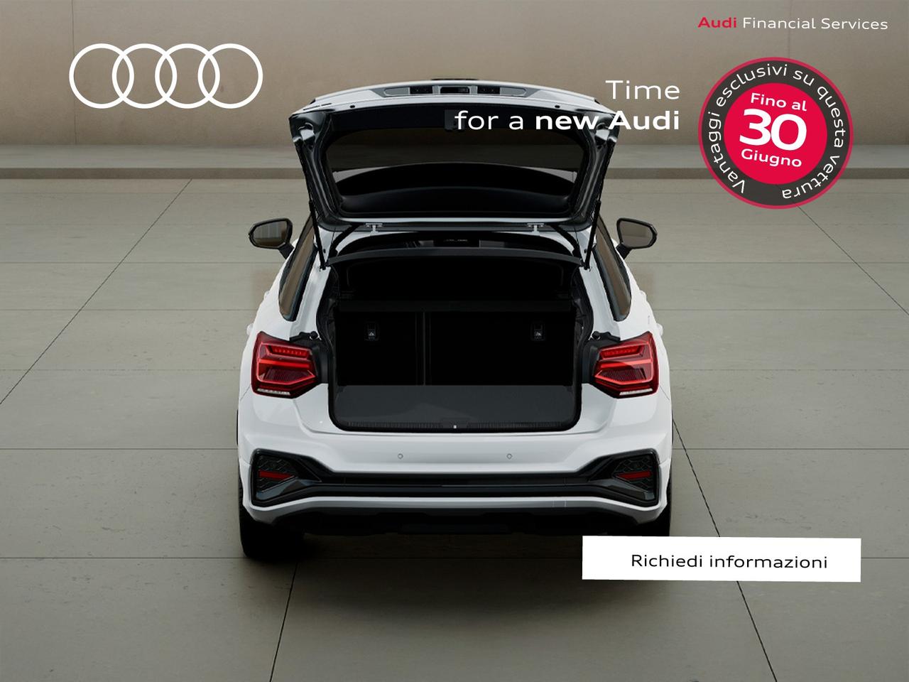 Audi Q2 35 1.5 tfsi identity black s-tronic