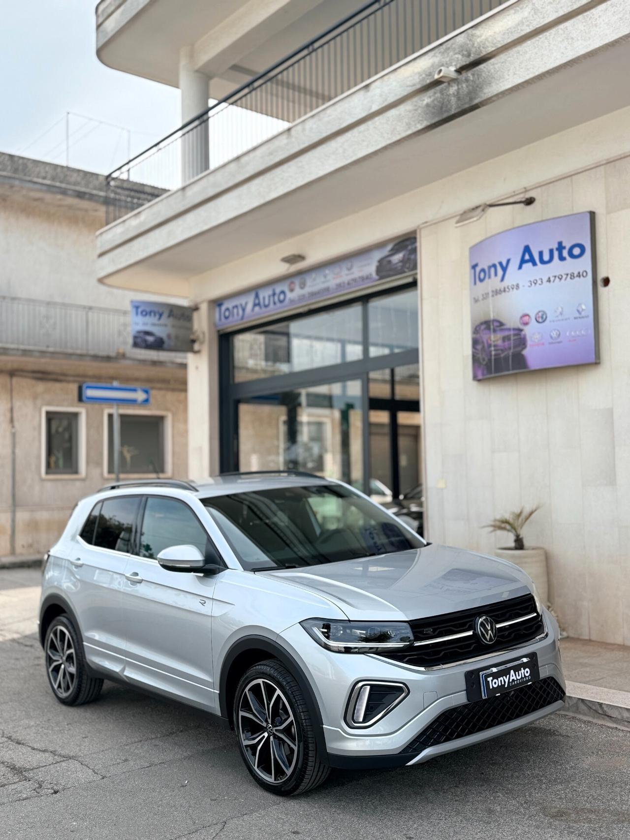 Volkswagen T-Cross 1.0 tsi R-Line edition Plus 115cv TELECAMERA,NAVI,APPLE CARPLAY,VIRTUAL COCKPIT, GARANZIA UFFICIALE