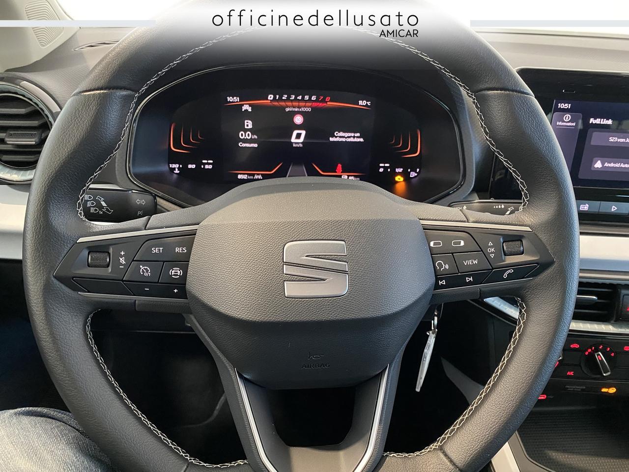 Seat Ibiza 5 porte 1.0 ecotsi 95cv black edition