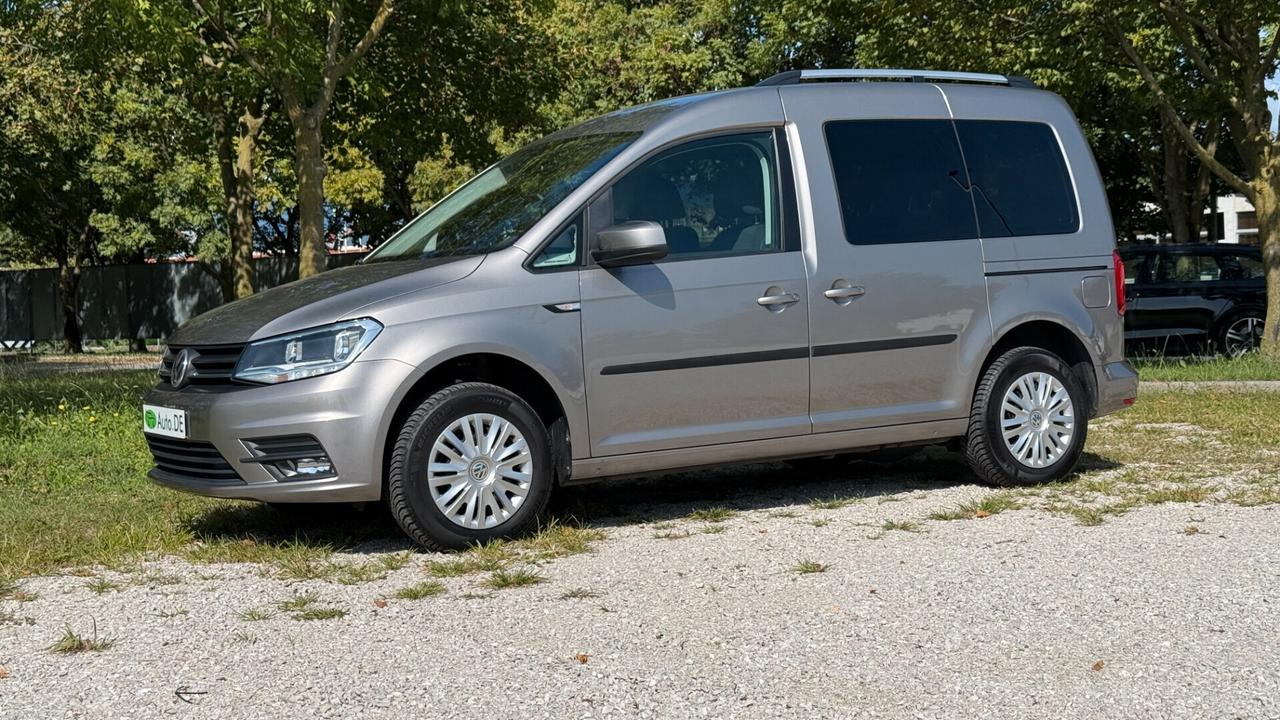 Volkswagen Caddy 1.4 TGI METANO + GANCIO TRAINO REMOVIBILE