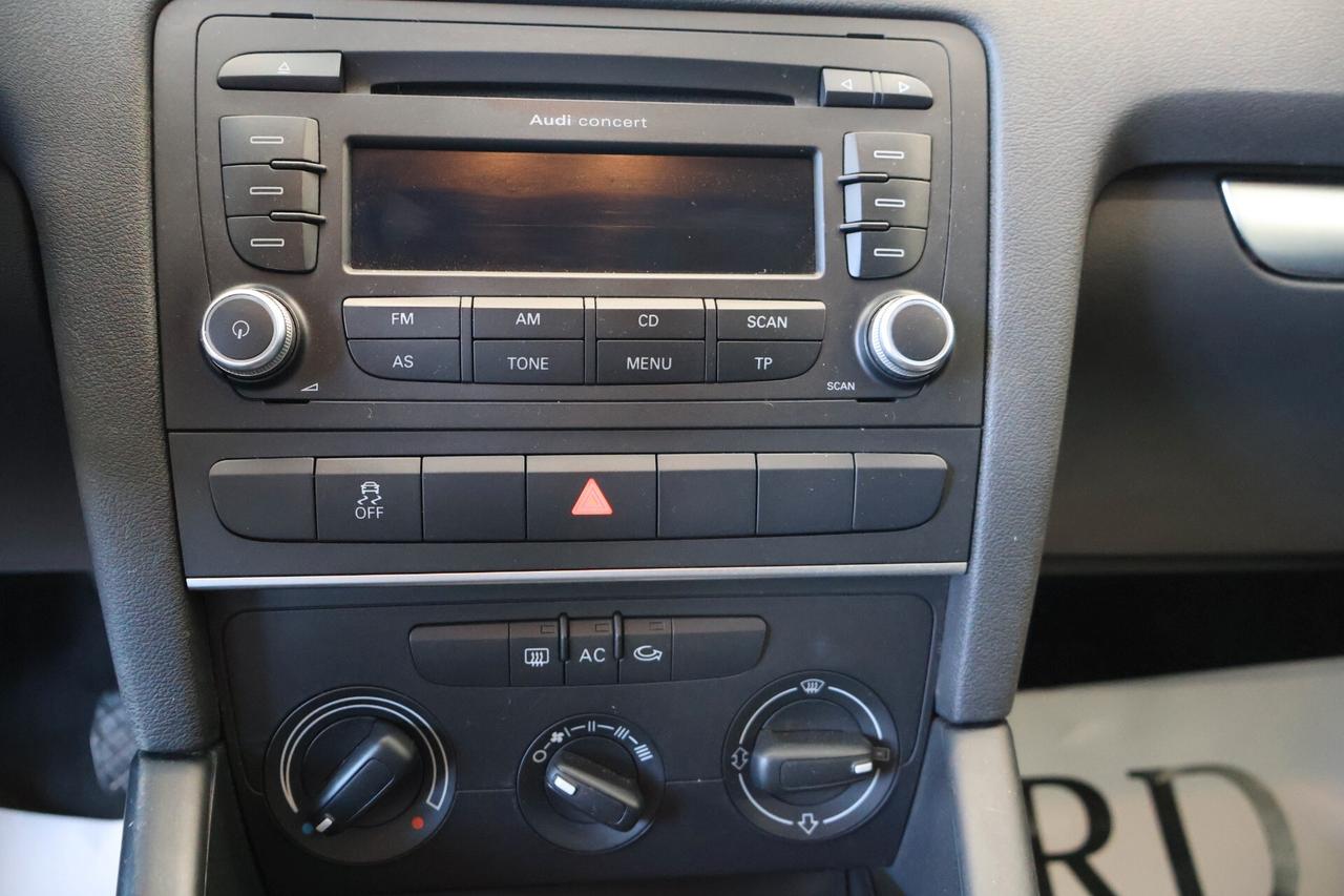 Audi A3 1.6 tdi Ambiente 90cv okneopatentati