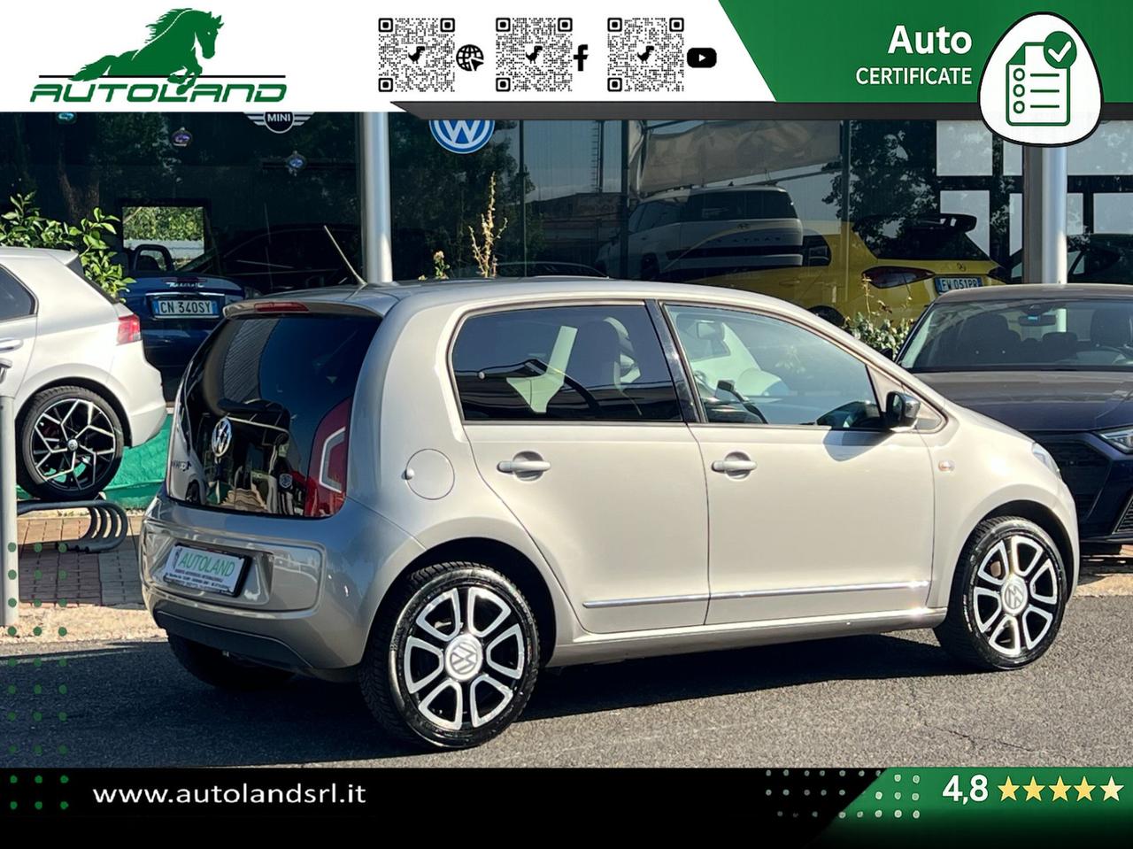 Volkswagen up! 5 Porte up! 5p 1.0 eco up! High up! 68cv