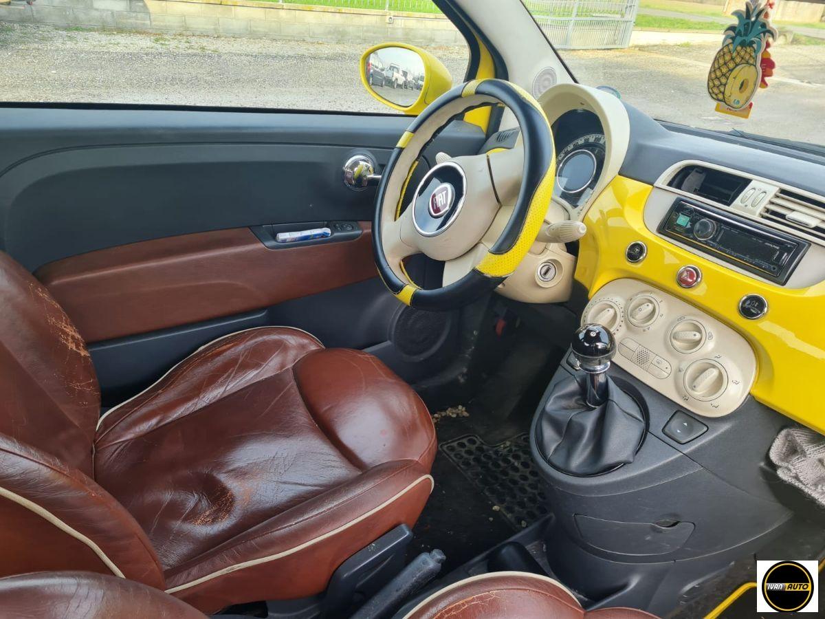 FIAT 500 1.3 MJT-Neopatentati-Pelle