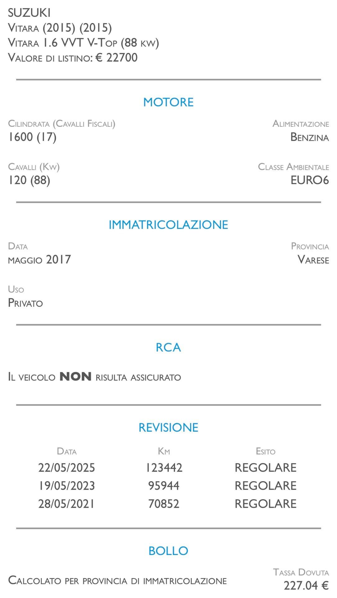 Suzuki Vitara 1.6 VVT V-Top - UNICO PROPRIETARIO