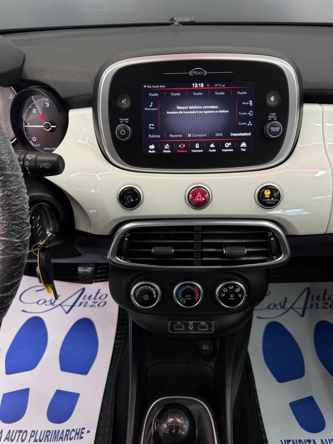 Fiat 500X 1.3 MultiJet 95 CV City Cross 10/2018