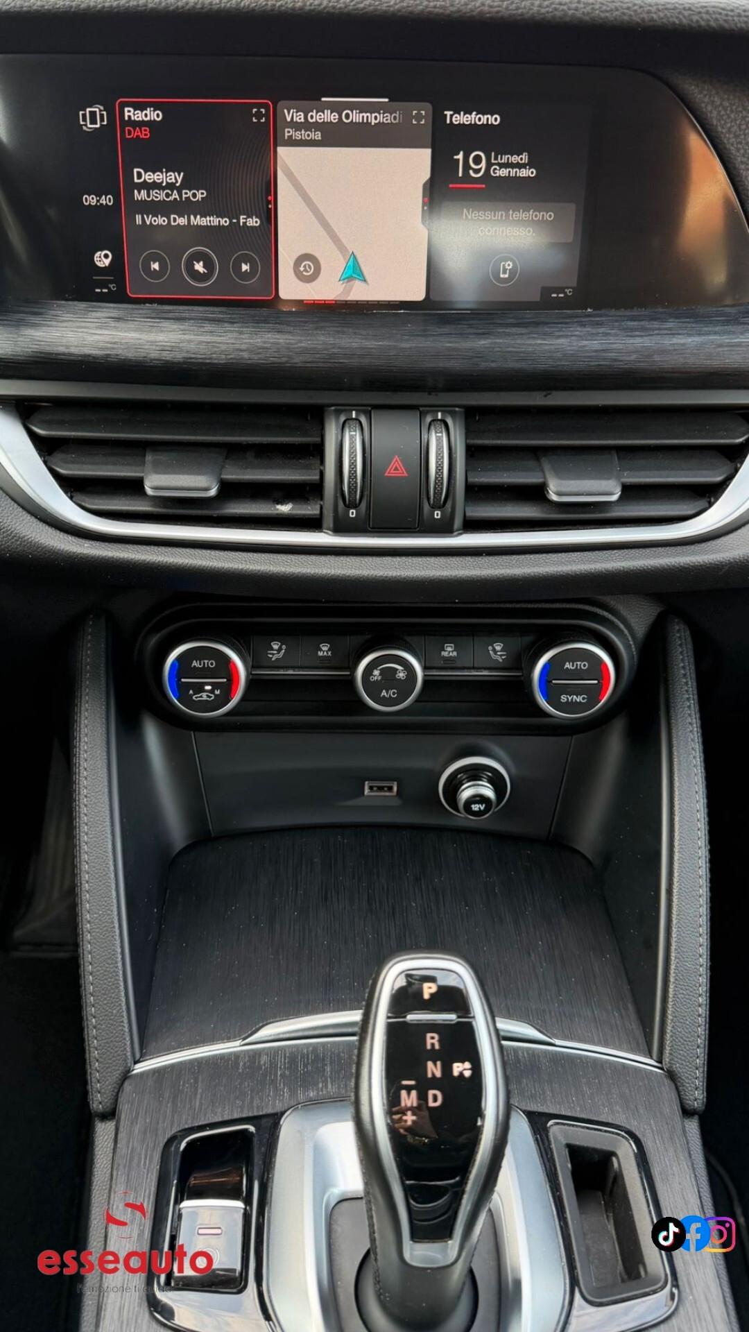 Alfa Romeo Stelvio 2.2 Turbodiesel 190 CV AT8 Q4 Ti