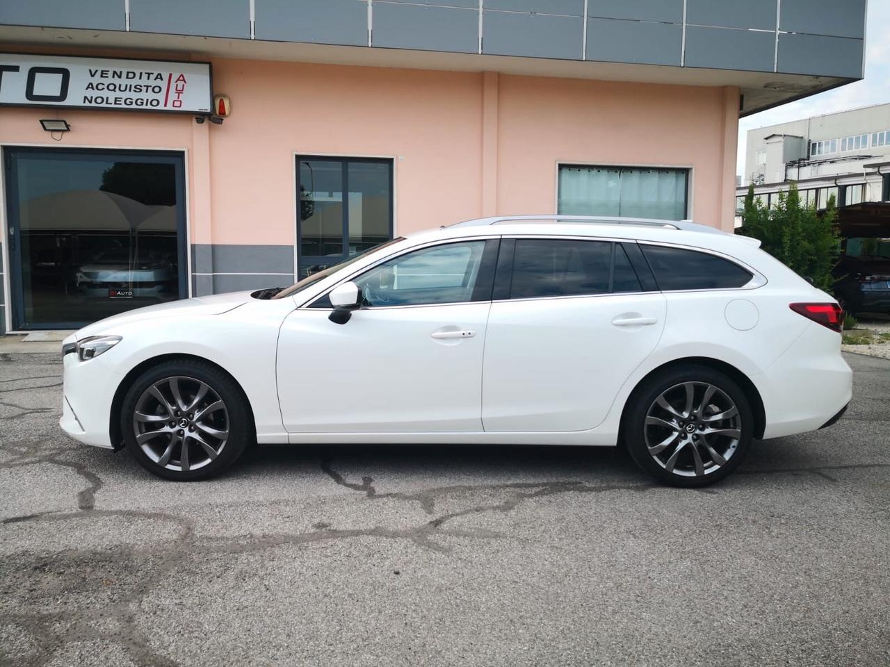 Mazda 6 2.2L Skyactiv-D 175CV Wagon ***TETTO***TELECAMERA***HEAD UP DISPLAY***