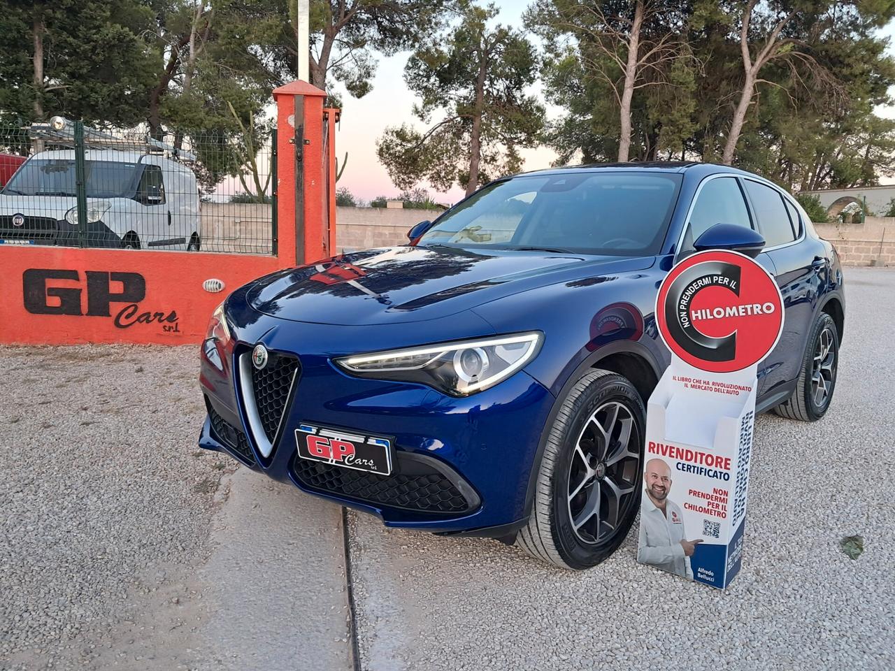 NEW Alfa R. Stelvio 190 CV AT8 Q4 SUPER *LED-PELLE-CERCHI''