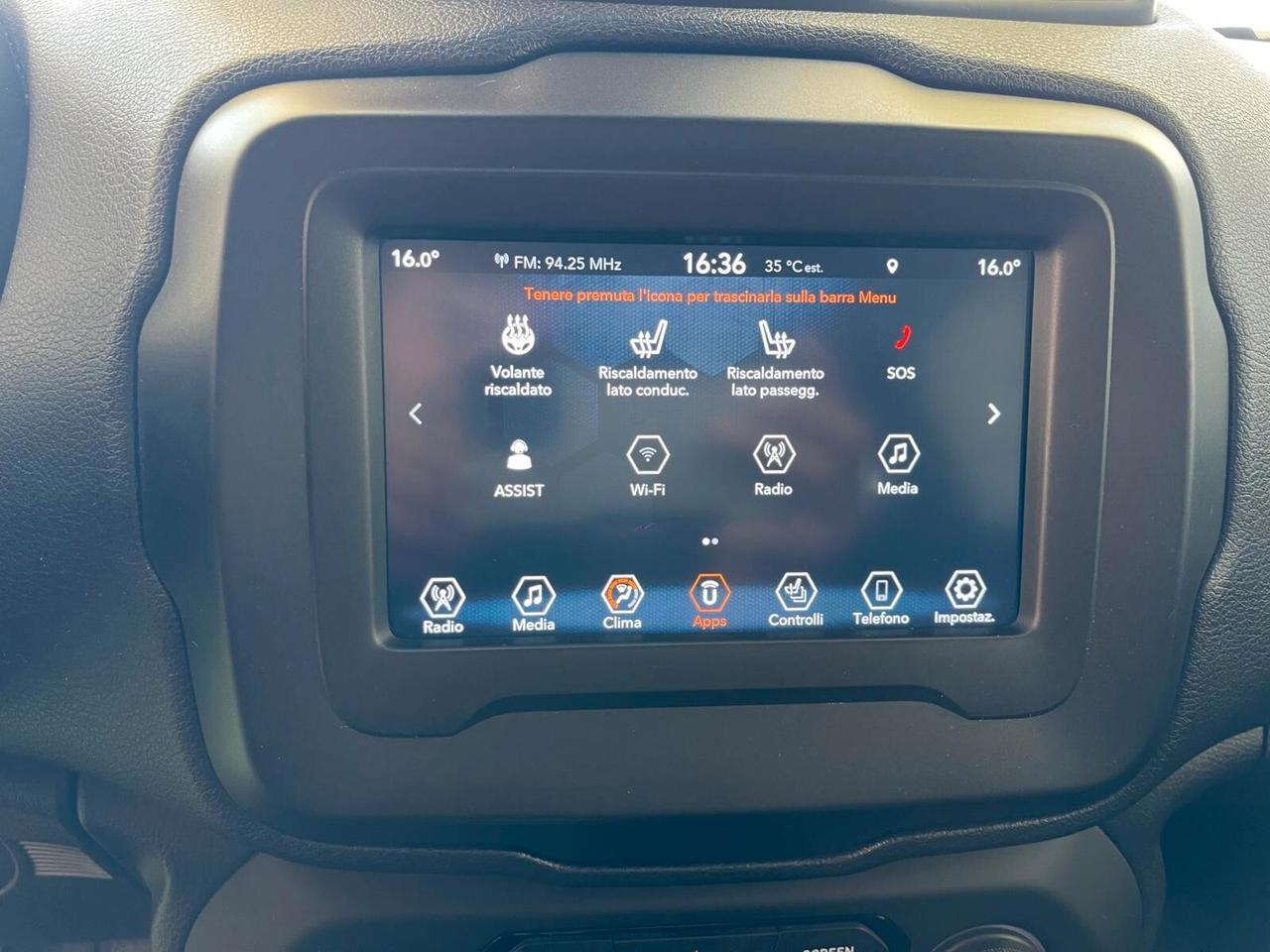 JEEP RENEGADE 1.6 MULTIJET 120CV LIMITED FULL LED