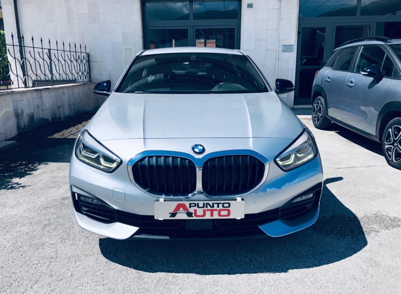 Bmw 116 118d 5p. AUTOMATICA-TELECAM- SPORT argento