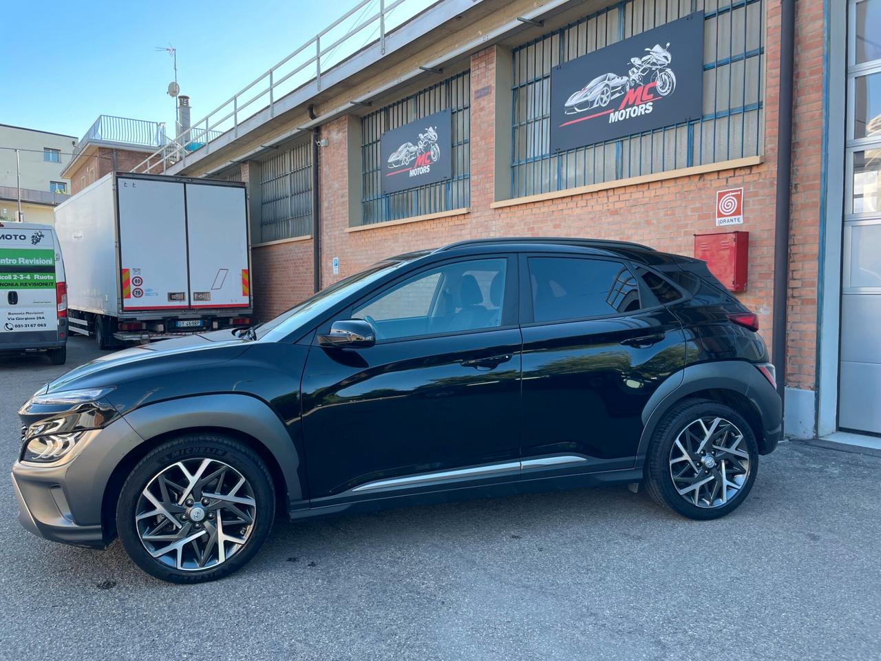 Hyundai Kona 1.6 HYBRID XLINE AUTOMATICA Safety Pack- TAGLIANDI UFFICIALI