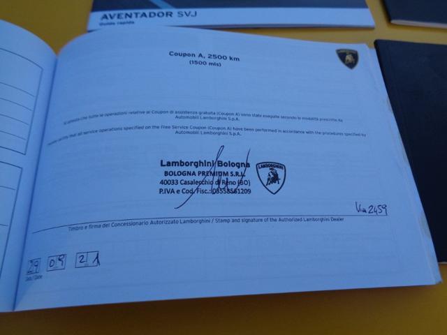 LAMBORGHINI Aventador SVJ 6.5 V12 *IVA ESPOSTA* *UNIPROPRIETARIO*