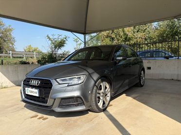 AUDI A3 SPB 30 TDI S-LINE UNICO PROPRIETARIO TENUTA BENE