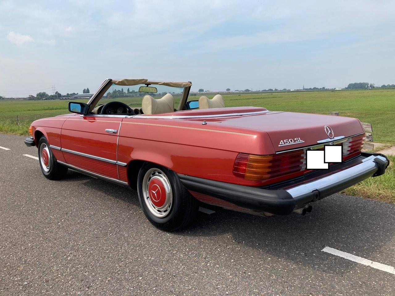 Mercedes-benz SL 450 Roadster anno 1977 certificata ASI con C.R.S.