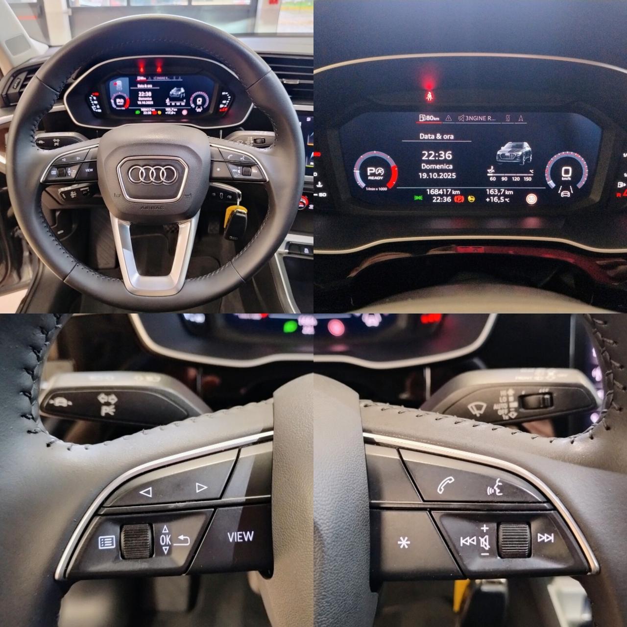 AUDI Q3 35 TDI 150cv s-tronic ADVANCED CARPLAY ACC