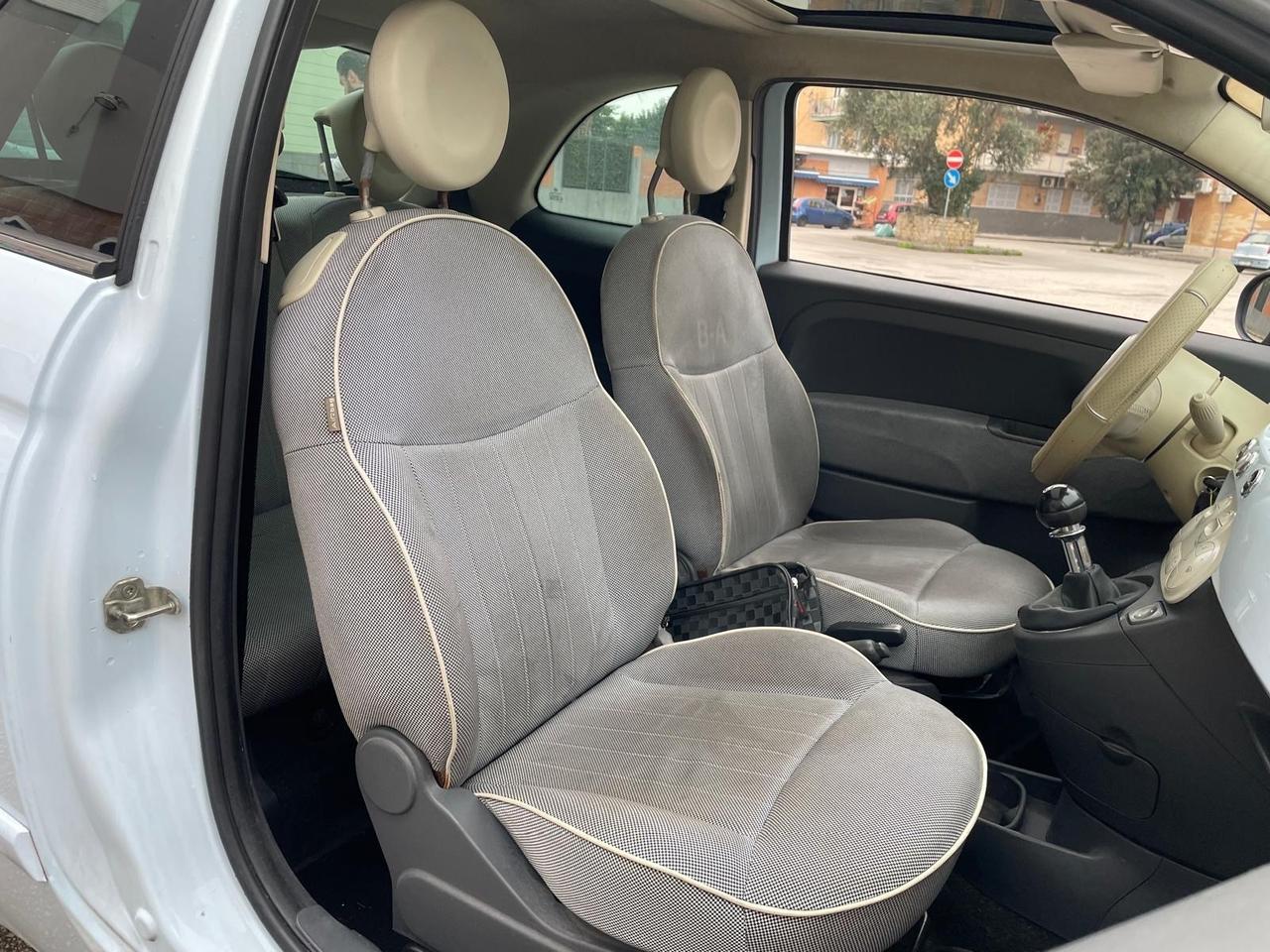 Fiat 500 SuperFull 1.2Benz Lounge Perfett km170mila