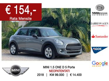 MINI 1.5 One D Business 5 porte