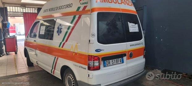 Ambulanza 4x4 vw t5 -2010- motore nuovo