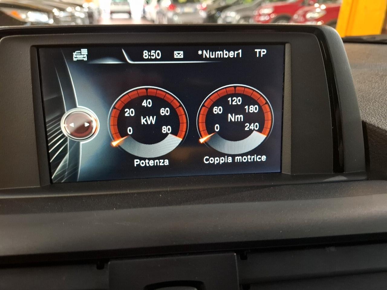 Bmw 114 114d 5p. Msport full optional bianco perla