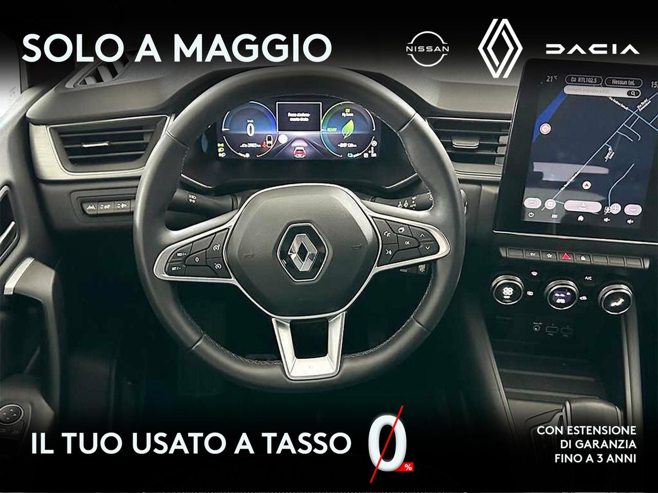 Renault Captur 1.6 e-tech phev intens 160cv auto