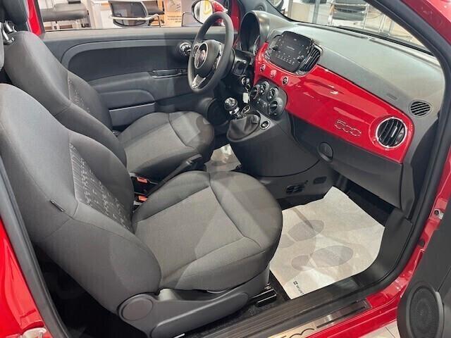 Fiat 500C 1.0 hybrid (Red) 70cv *CABRIO*13.000 KM*