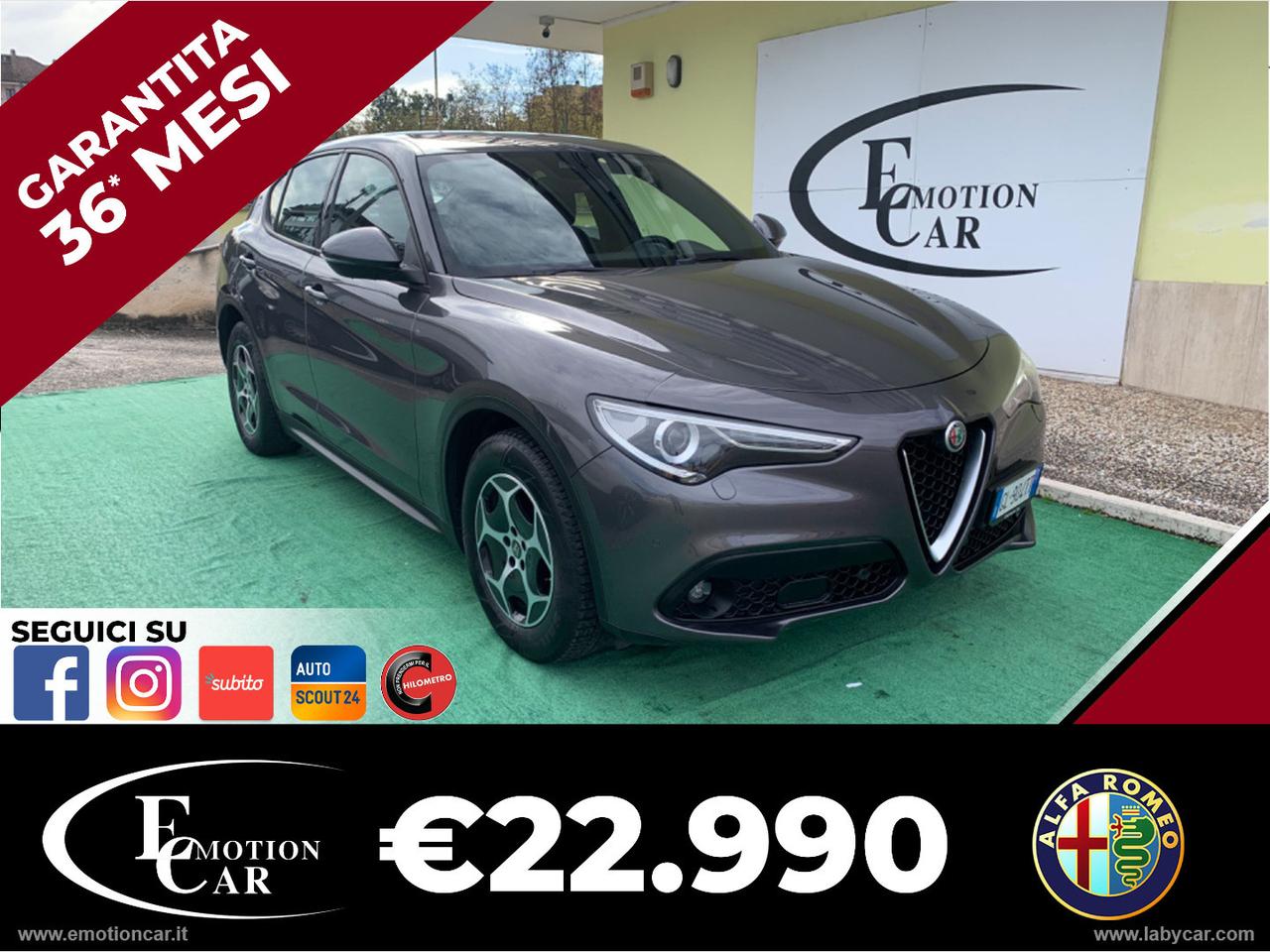 ALFA ROMEO Stelvio 2.2 T.d. 160CV AT8 RWD Sprint - 2022