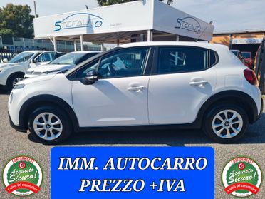 Citroen C3 BlueHDi 100 Van *2 POSTI*TAGLIANDI*