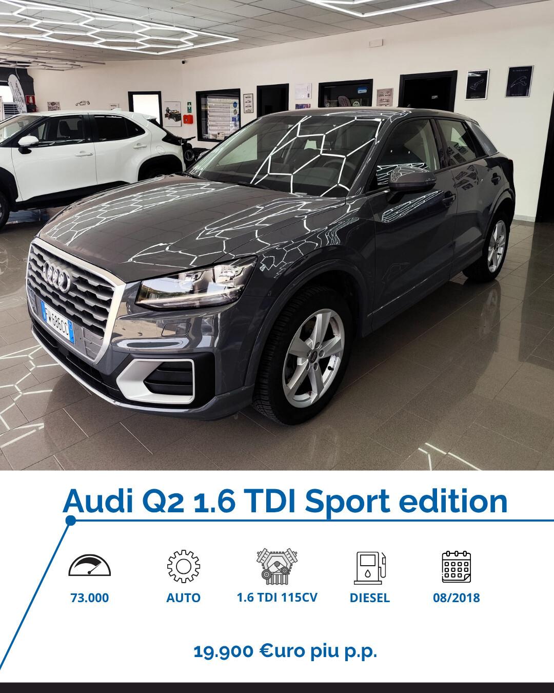 Audi Q2 1.6 TDI S tronic Sport