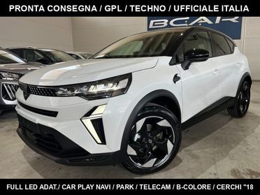 RENAULT Captur ECO-G 100CV GPL Techno CAR PLAY/TELECAM+PARK