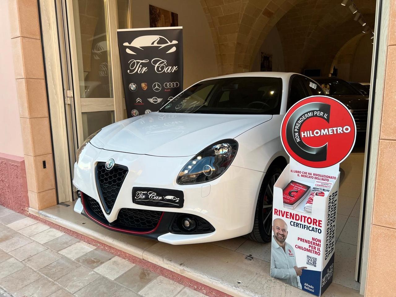 ALFA ROMEO GIULIETTA SPORTIVA 1.6 120CV CAM CRUISE OK NEOPATENTATO ANNO 2020