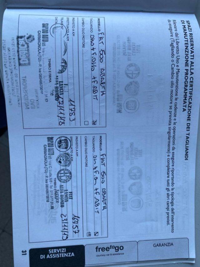 ABARTH 595 1.4T 180CV Competizione FARI XENO