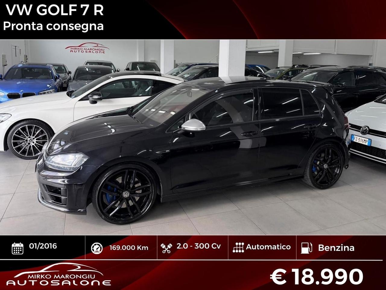 VW GOLF 7 R 2.0 DSG 5p.FULL TETTO finanziabile