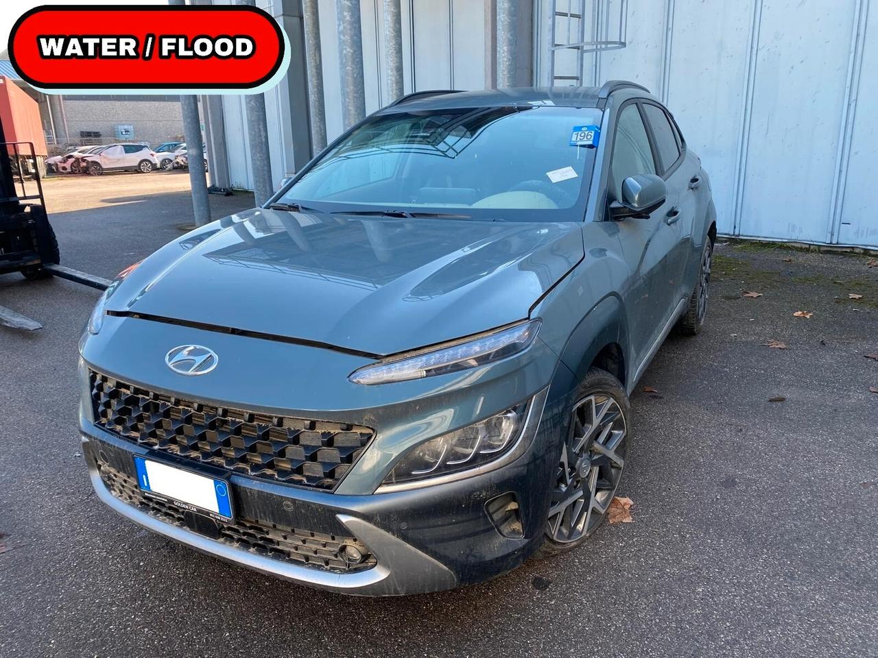 Hyundai KONA 1.6 gdi hev Xline 2wd 141cv dct ALLUVIONATA