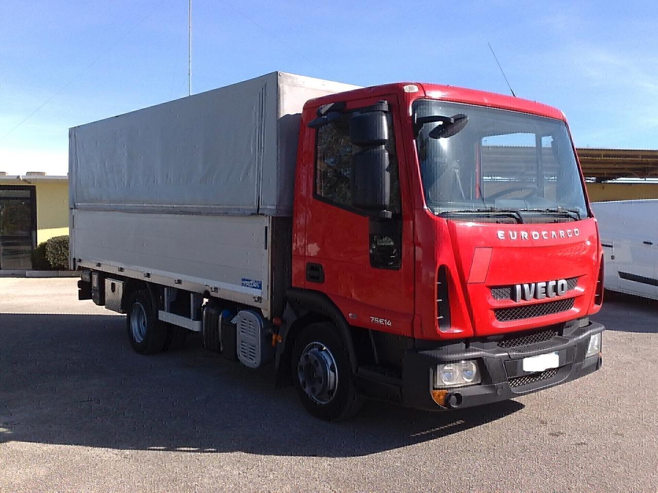 Iveco 75E14 CENTINA ALZA-ABBASSA + SPONDA - 2012