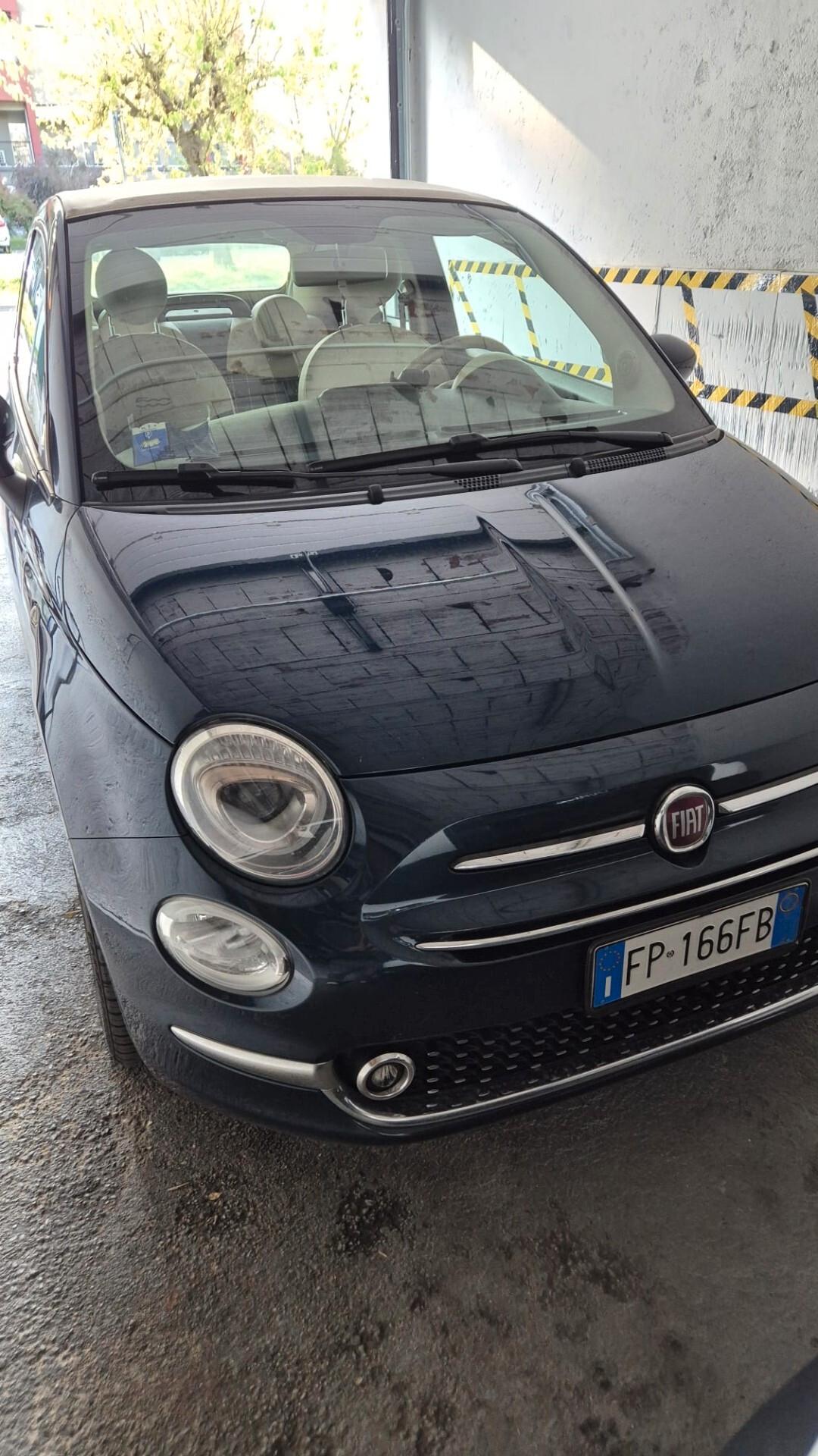 Doppio treno cerchi e gomme Fiat 500 C 1.2 Lounge