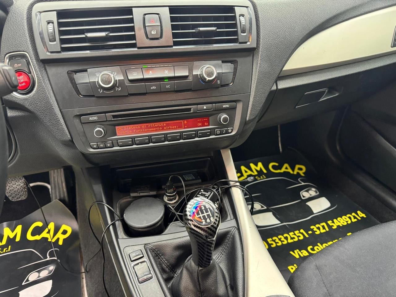 BMW 114d 1.6 95Cv 3p. - Diesel -OK NEOPATENTATI