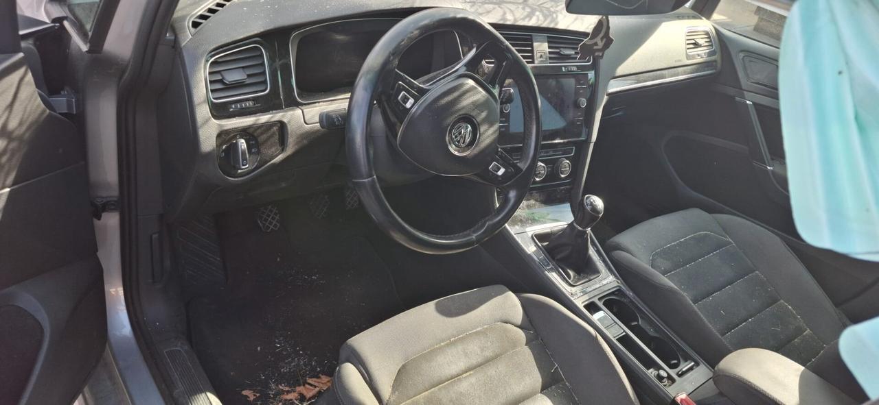 2017 INCIDENTATA Volkswagen Golf 1.6 TDI 115 CV 5p. Sport BlueMotion Technology